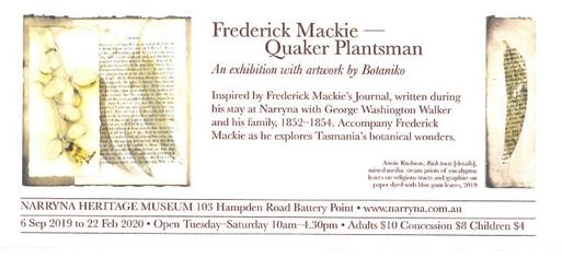Frederick Mackie - Quaker Plantsman